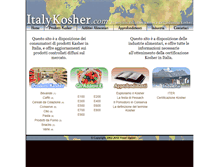 Tablet Screenshot of italykosher.com